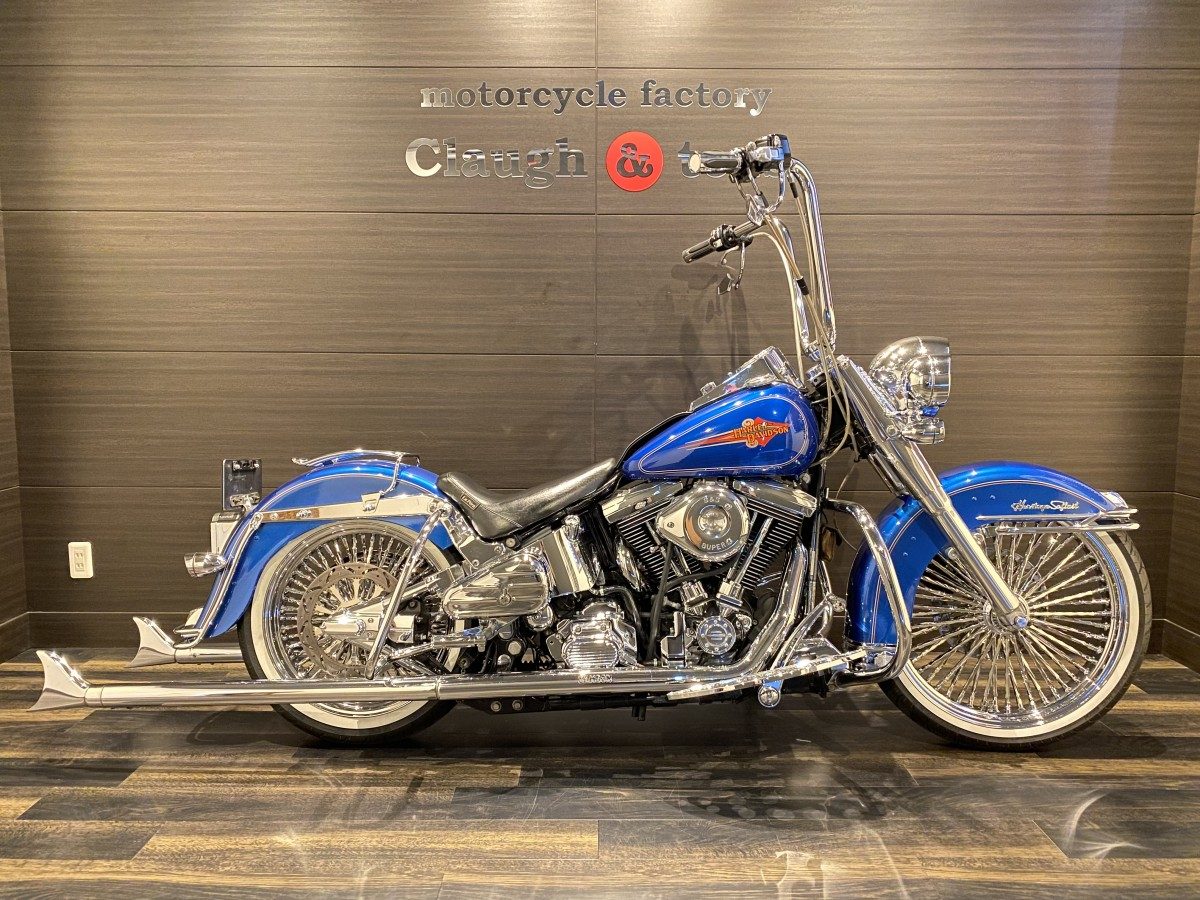 1996年 FLSTN 1340 ヘリテイジ ノスタルジア スペシャル EVO キャブ