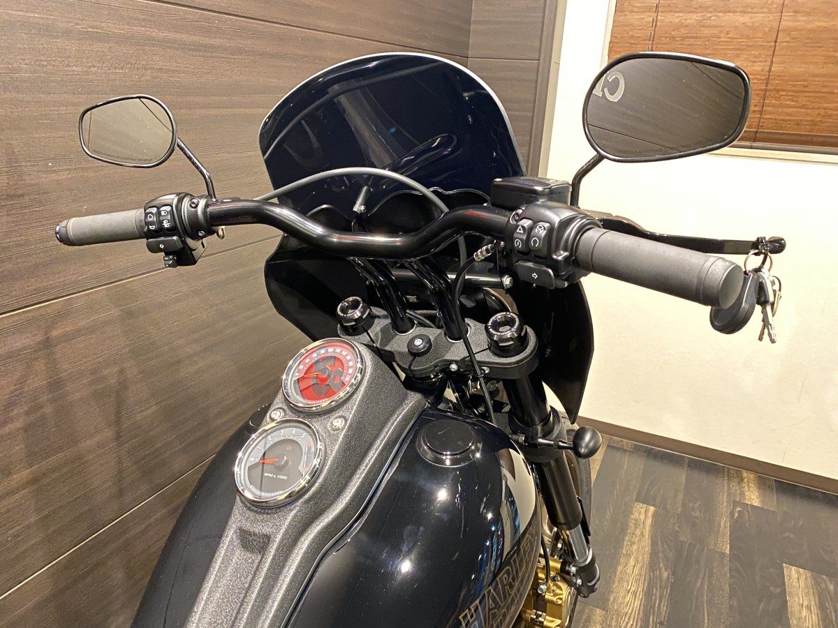 ハーレダビッドソン　ミラー　fxlrs ハーレダビッドソン ミラー fxlrs ハーレー 純正ミラー ソフテイル