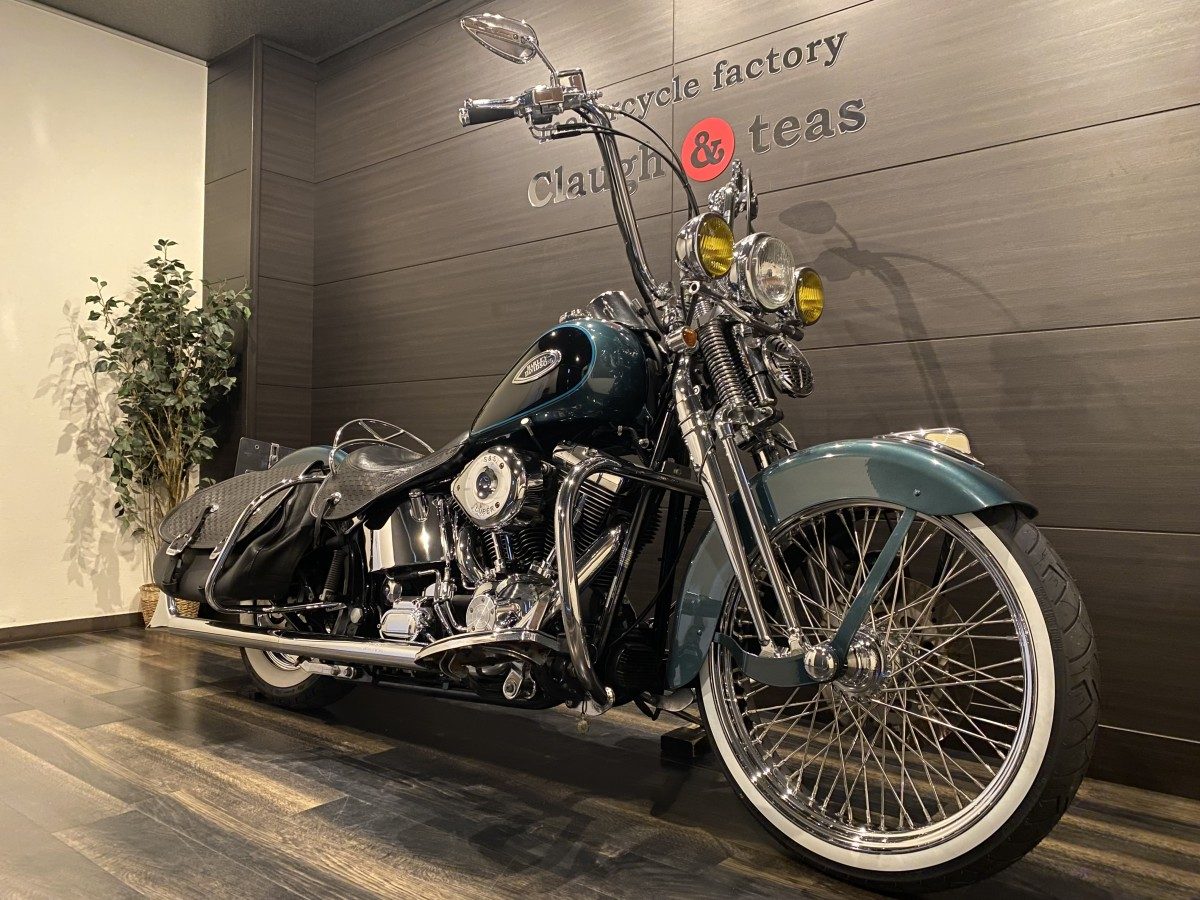 2001年 FLSTS 1450 ヘリテイジスプリンガー ソフテイル TC88 キャブ